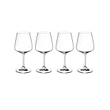 Villeroy & Boch - Set de copas de vino Ovid, 4 piezas, 590 ml, vidrio de cristal, apto para lavavajillas