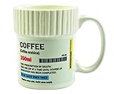 Gift Republic Coffee - Taza de Desayuno, diseño de Bote de Pastillas