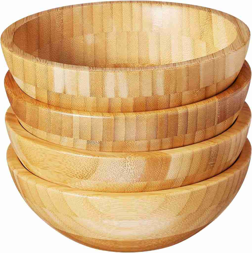 Lipper International Bamboo puede lavar los platos de bambú en el lavavajillas
